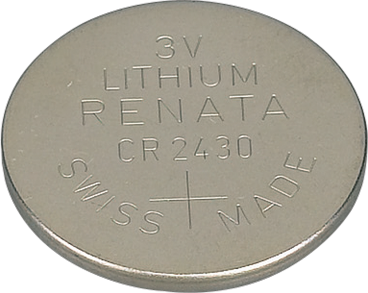 PILE BOUTON LITHIUM CR 2430 