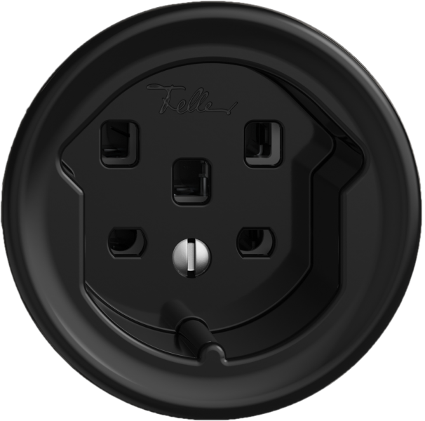 Presa STANDARDdue T25 nero 