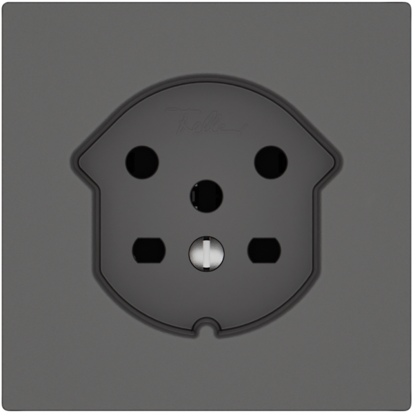 Prise EDIZIO.liv SNAPFIX® 1×T15 grf 