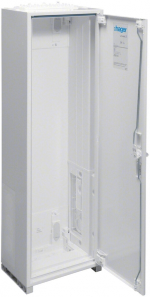 Armoire murale Hager univers avec porte CP II IP44 1050×1550×205 blanc 