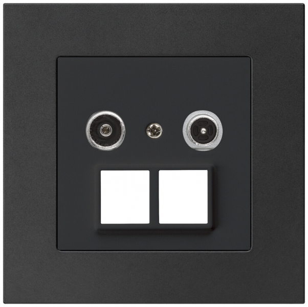 UP-Multimediadose kallysto.pro R/TV 19dB 2GHz schwarz 