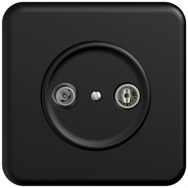 Presa antenna INC TV-R STANDARDdue SNAPFIX® presa di passaggio 15dB ne 