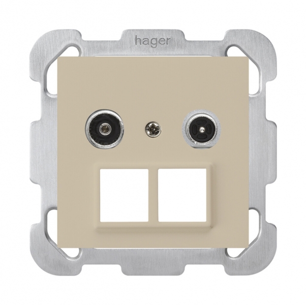 UP-Multimediadose kallysto R/TV Bauart B 19dB 2GHz beige 