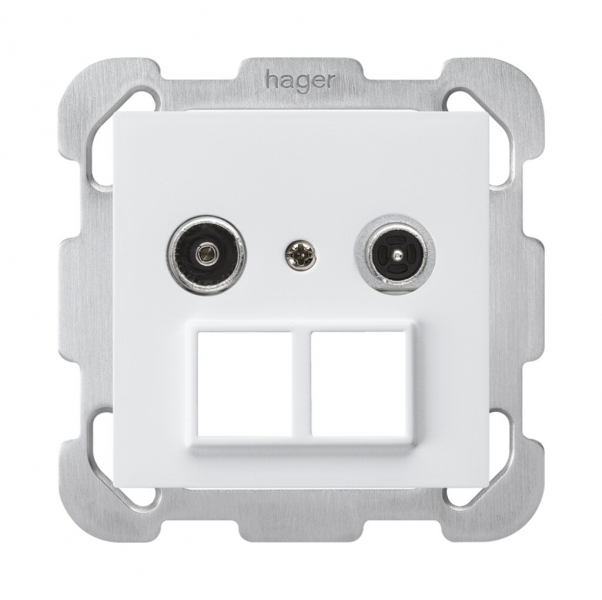 UP-Multimediadose kallysto R/TV Bauart B 19dB 2GHz weiss 