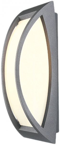 Lampada a muro SLV MERIDIAN 2, E27 25W IP54 antracite 