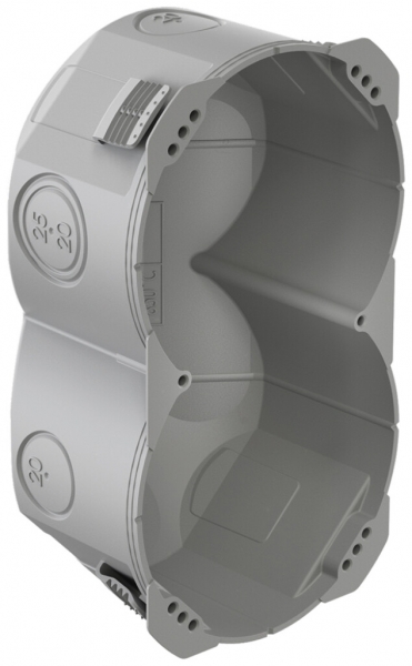 Boîte pour paroi creuse HSB D83 Basic 2×1 143×83×65mm TFC 850°C gr 