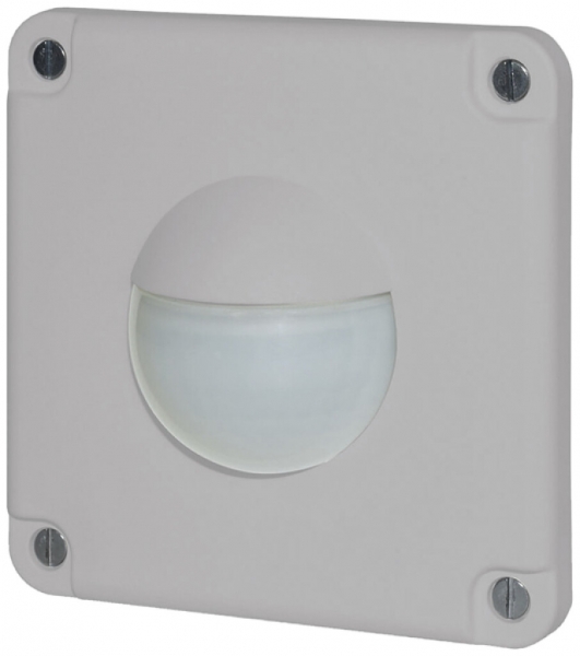 Détecteur de présence KNX Luxomat PD2 S 180 ST IP55 compatible NEVO gris clair 