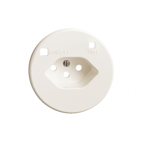 Kit frontale FH per presa FI P, T13, bianco 