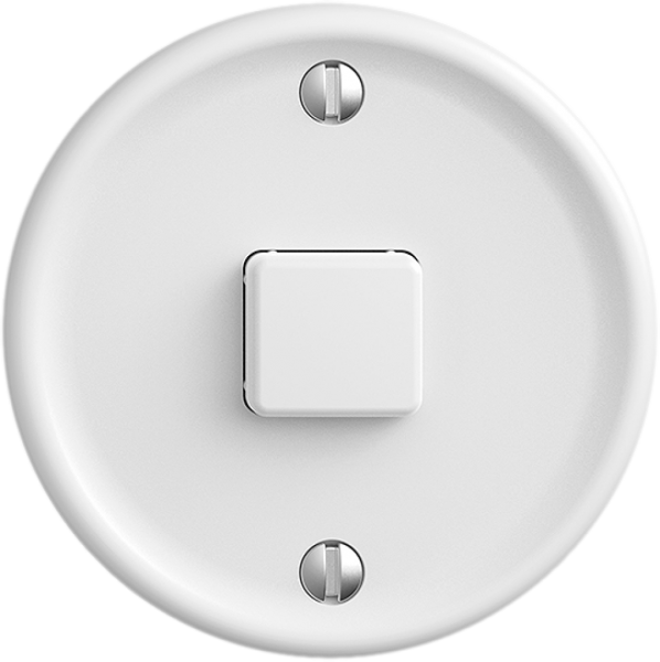 Poussoir KNX RGB STANDARDdue SNAPFIX® 1×touche a.capteur temp.bc 