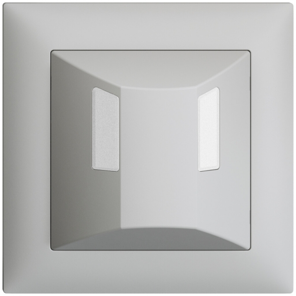 Détecteur de mouvement ENC 180° rel. gris clair PIRI EDIZIOdue 