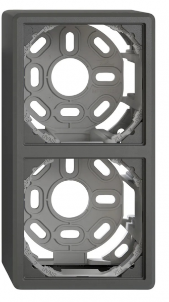 Intestazione AP EDIZIO.liv SNAPFIX® 2×1 per combinazioni a libera scelta grs 