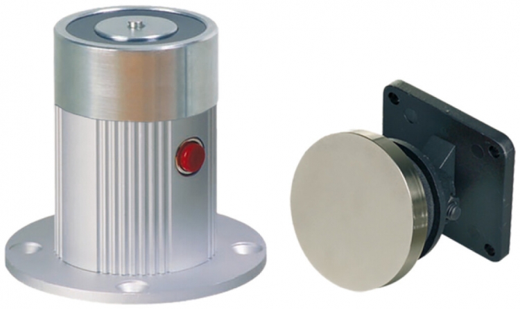 Magnete di ritenzione BSW RH50-N450-WM-SET, 450N, con contropiastra 