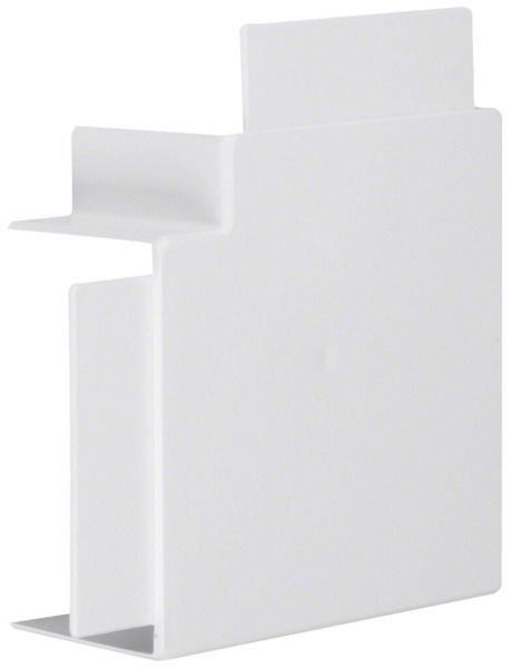 Angle plat Hager tehalit.LF/FB 110×60mm gris IP30 