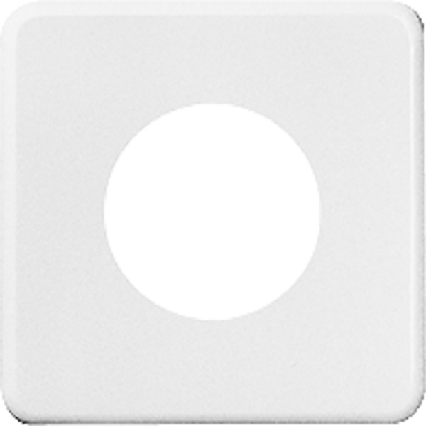 Placca di copertura I 43mm bianco 