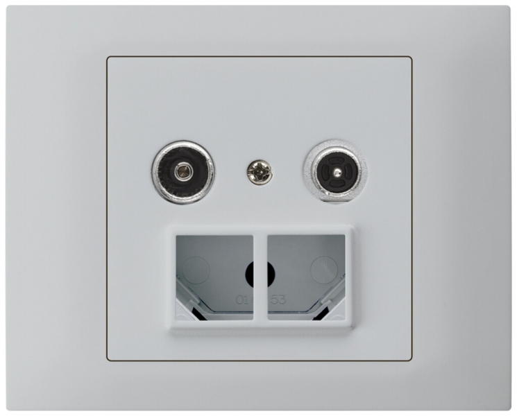 EB-Multimediadose kallysto R-TV mit EB-Dose G3 Bauart T 14dB 2GHz hellgrau 