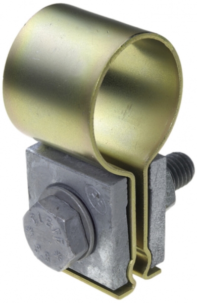 Collare per tubi Flury AV 9 Cu zincato, tubo max.Ø 42.4mm 
