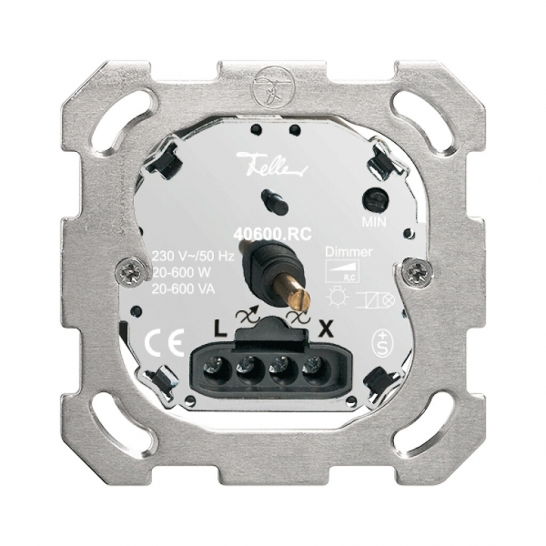 Inserto regolatore FH 20…600W ritardo di fase discendente 