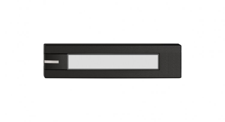 Poussoir 1/4 EDIZIO.liv SNAPFIX® p.KNX&UNI a.LED a.étiquette comm.1touch.no 