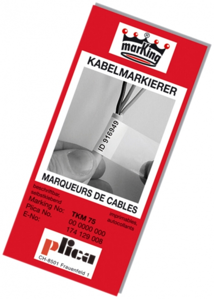 Marcatore di cavo 230×23mm à 30 pzz 