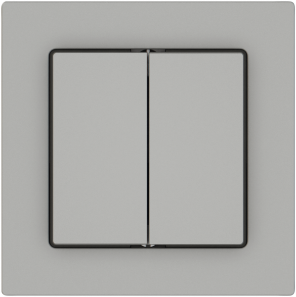 Pulsante EDIZIO.liv SNAPFIX® 2×AR/1P grc 