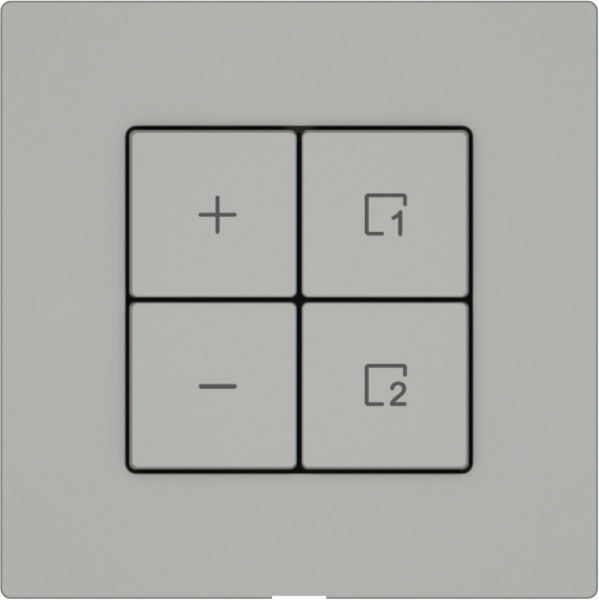 Dimmer DALI EDIZIO.liv Wiser SNAPFIX® 1 Szene 4 Tasten WLAN hgu 