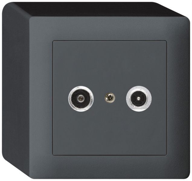 Presa antenna AP kallysto R/TV 14dB 2GHz antracite 