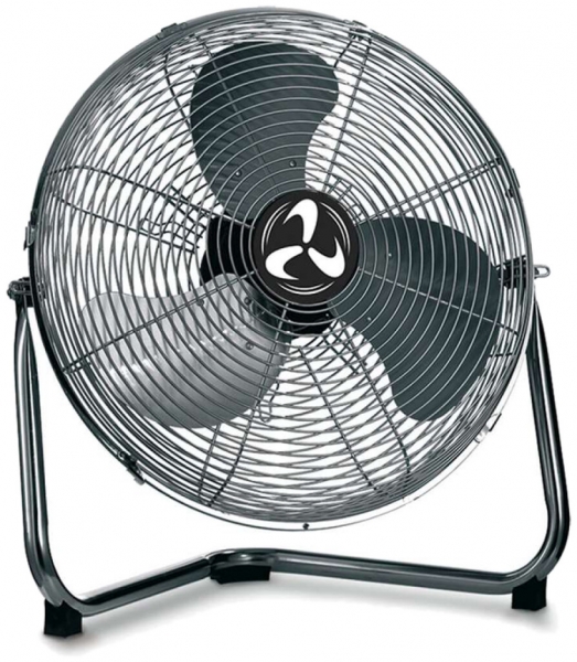 Ventilatore da terra Speed G-CH 40 Ø45cm 110W 5700m³/h cromato 