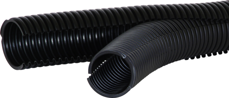 Tubo materia sintetica Duplex 45mm nero 