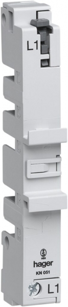 Adattatore per sbarra collettrice tertio DIN N 1P 63A 