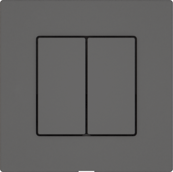 Interrupteur à pouss.EDIZIO.liv Wiser SNAPFIX® 2 canaux 2 touches WLAN grf 