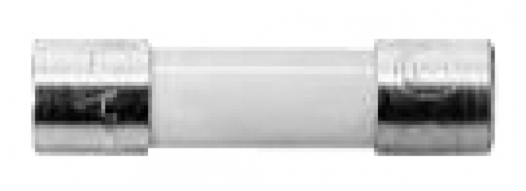 Fusibile rapido per presa 6.3A 250V 5×20mm ceramica 