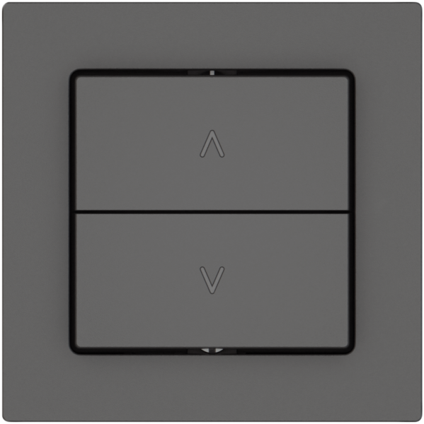 Pulsante per tapparelle EDIZIO.liv SNAPFIX® 10A 250V 2 tasto 1 canale grs 