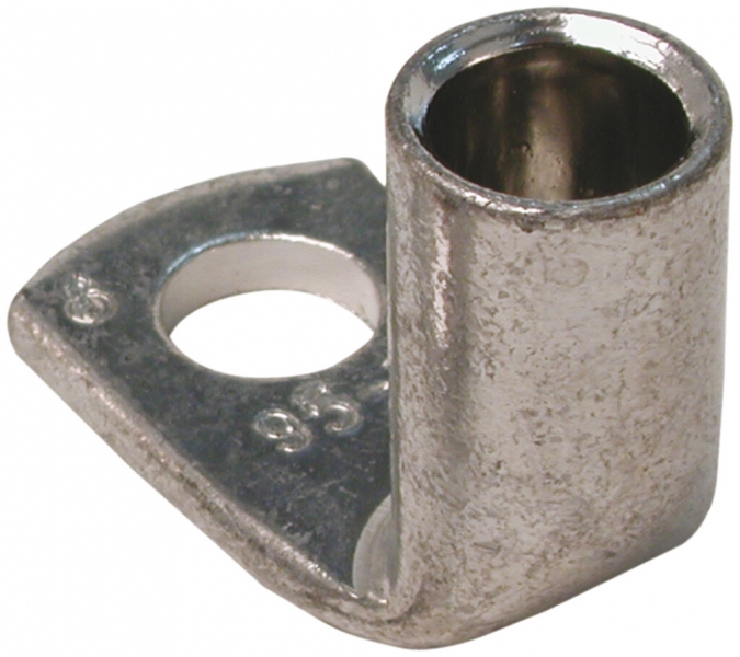 Cosse tubulaire coudée Mischke M8 50mm² 90° Cu-étamé 