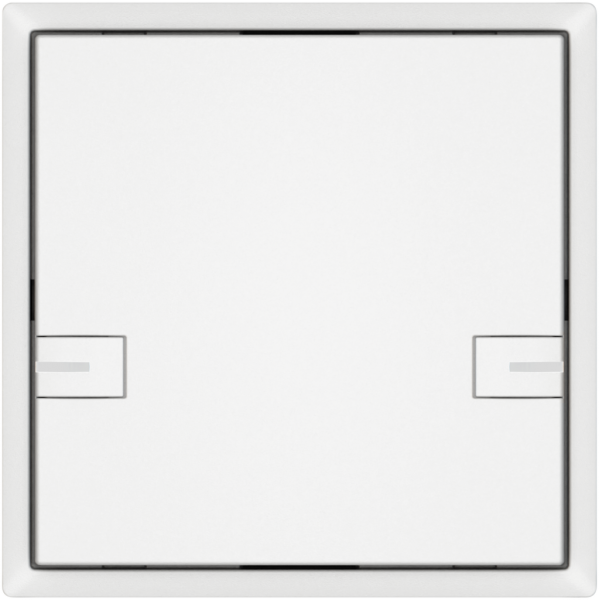 Poussoir KNX RGB EDIZIO.liv SNAPFIX® capteur temp.RGB-LED 1× comm.2T bc 