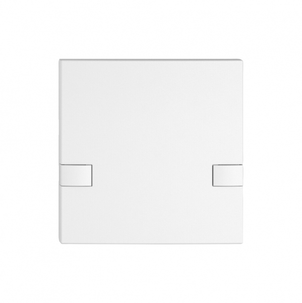 Pulsante 1/1 EDIZIO.liv SNAPFIX® p.KNX&UNI s.LED 2×comando semplice bi 