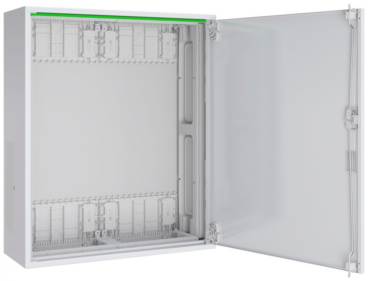 Quadro murale PrismaSeT XL IP44 c.porta 550×650×210mm 2 campi 4 file 