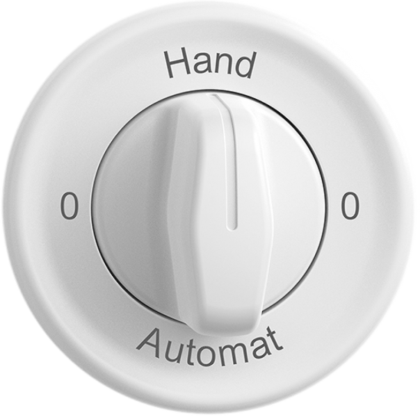Interruttore rotativo STANDARDdue SNAPFIX® manopola 2/1L 0-Hand-0-Auto bi 