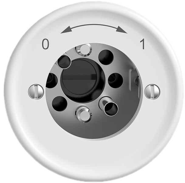 Contatto rotativo STANDARDdue SNAPFIX® 0<->1/1P senza cilindro bi 