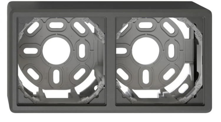 Intestazione AP EDIZIO.liv SNAPFIX® 1×2 per combinazioni a libera scelta grs 