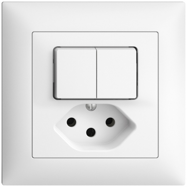 Combinaison ENC 1/3+3/1P+T13 EDIZIOdue blanc 