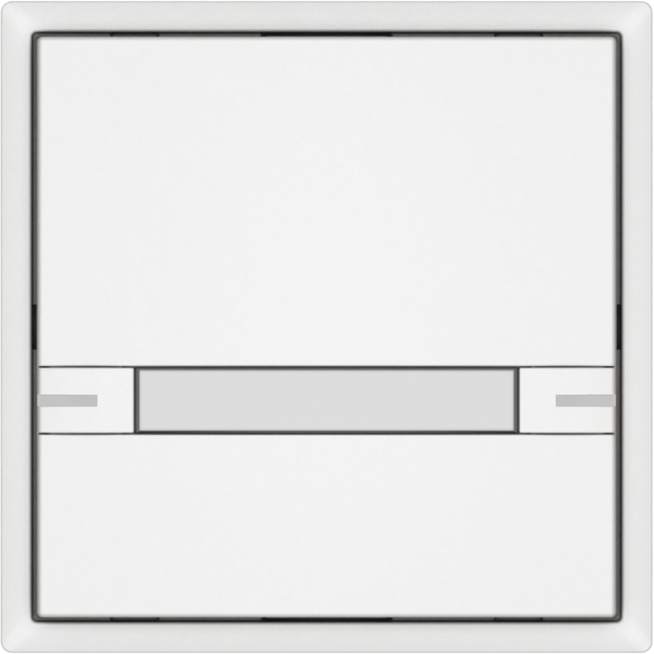 Pulsante universale EDIZIO.liv UNI SNAPFIX® 5…48V c.LED 1× com.2T targ.bi 