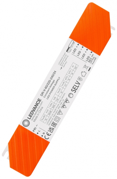 Alimentazione LED LEDVANCE VALUE 60W 24V ON/OFF 194×40×31mm 