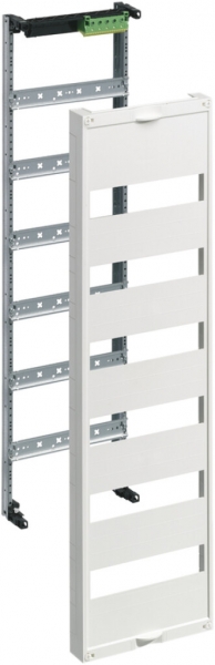 Champ modulaire Hager pour distributeur FWB6* avec borne de terre QC 