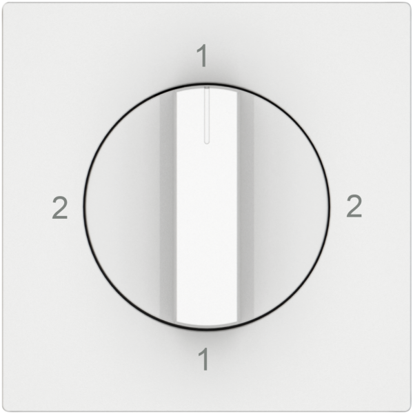 Interruttore rotativo EDIZIO.liv SNAPFIX® manopola invertitore 3/2L bi 