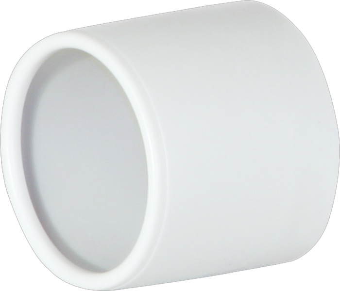 Manicotto finale termoplastico M40 grigio chiaro per TAZ 