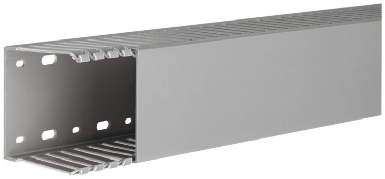 Canale di cablaggio tehalit DNG 75×75 grigio 