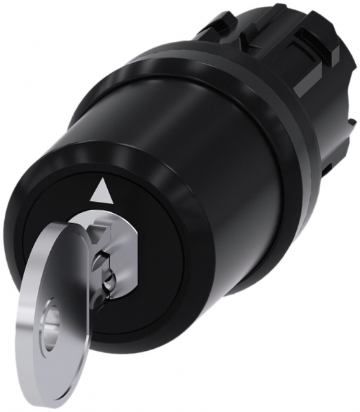 Interrupteur à clé Siemens SIRIUS ACT CES I-O-II (I/O/II) plastique 