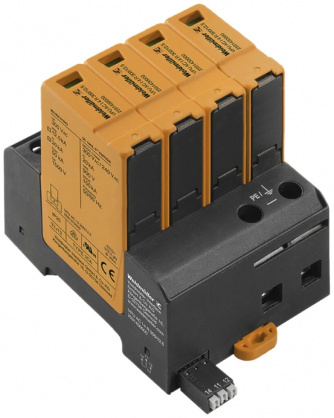 Scaricatore di sovratensione Weidmüller VPU AC I 4 R 300/12.5 