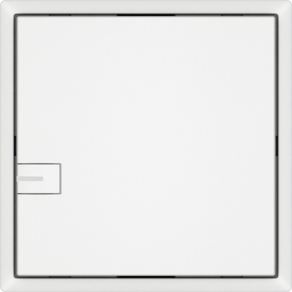 Poussoir universel EDIZIO.liv UNI SNAPFIX® 12…48V a.LED bleu 1× comm.1T bc 