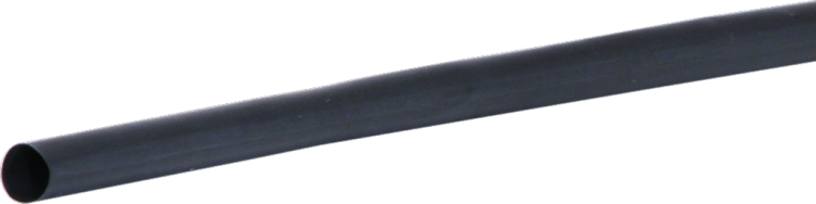 Gaine rétractable 3:1 12/4 L=1.2m noir 